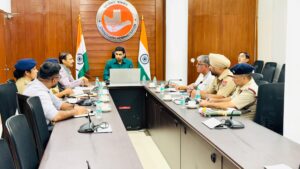 Disaster Management Review Meeting Held in Chandigarh