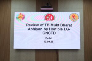 TB-Free India LG Sandhu Meeting