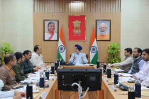 TB-Free India LG Sandhu Meeting