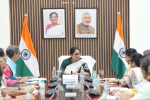 Rekha Gupta Meeting for Child Begging Free Delhi
