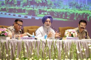  LG Taranjit Singh Sandhu reviews police measures