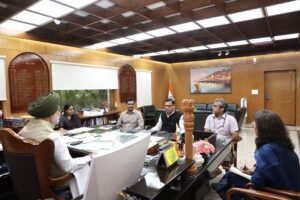  LG Taranjit Singh Sandhu reviews park safety measures