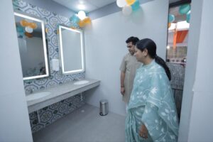 Delhi CM Rekha Gupta Reviews Modern Public Toilet Facilities