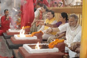 108 Kundiya Yagya organised at Khatu Shyam Delhi Dham on PM Modi’s birthday