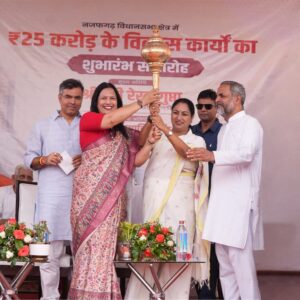 CM Rekha Gupta inaugurates ₹25 crore development projects in Najafgarh