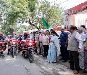 CM Rekha Gupta launches 46 rapid-response fire vehicles in Delhi
