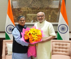  Meeting With Shri C. P. Radhakrishnan